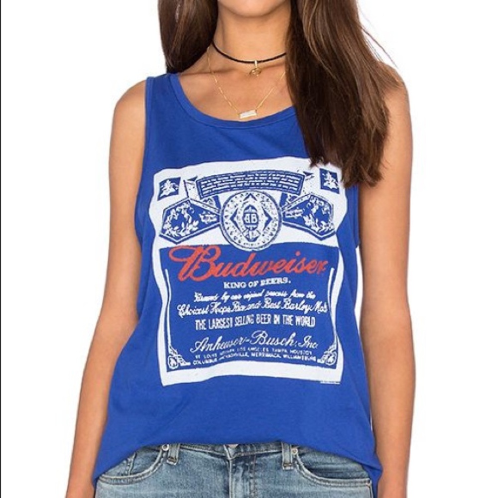 Junk Food Budweiser Tank